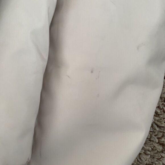 Dagne Dover Kal Puff Drawstring Tote Shoulder Bag Travel White Large Bag *READ - Picture 11 of 14